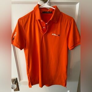 Ralph Lauren Men's Orange Polo Shirt
